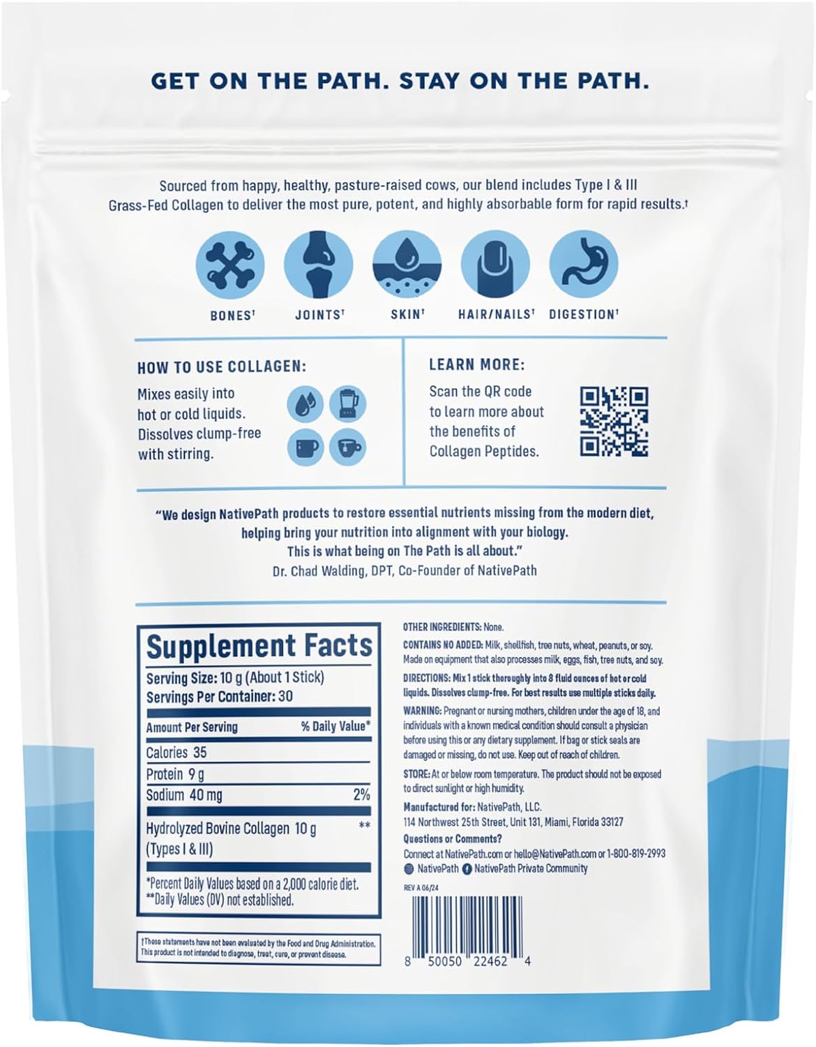 NativePath Collagen Stick Packs and Collagen 25 Jar Bundle
