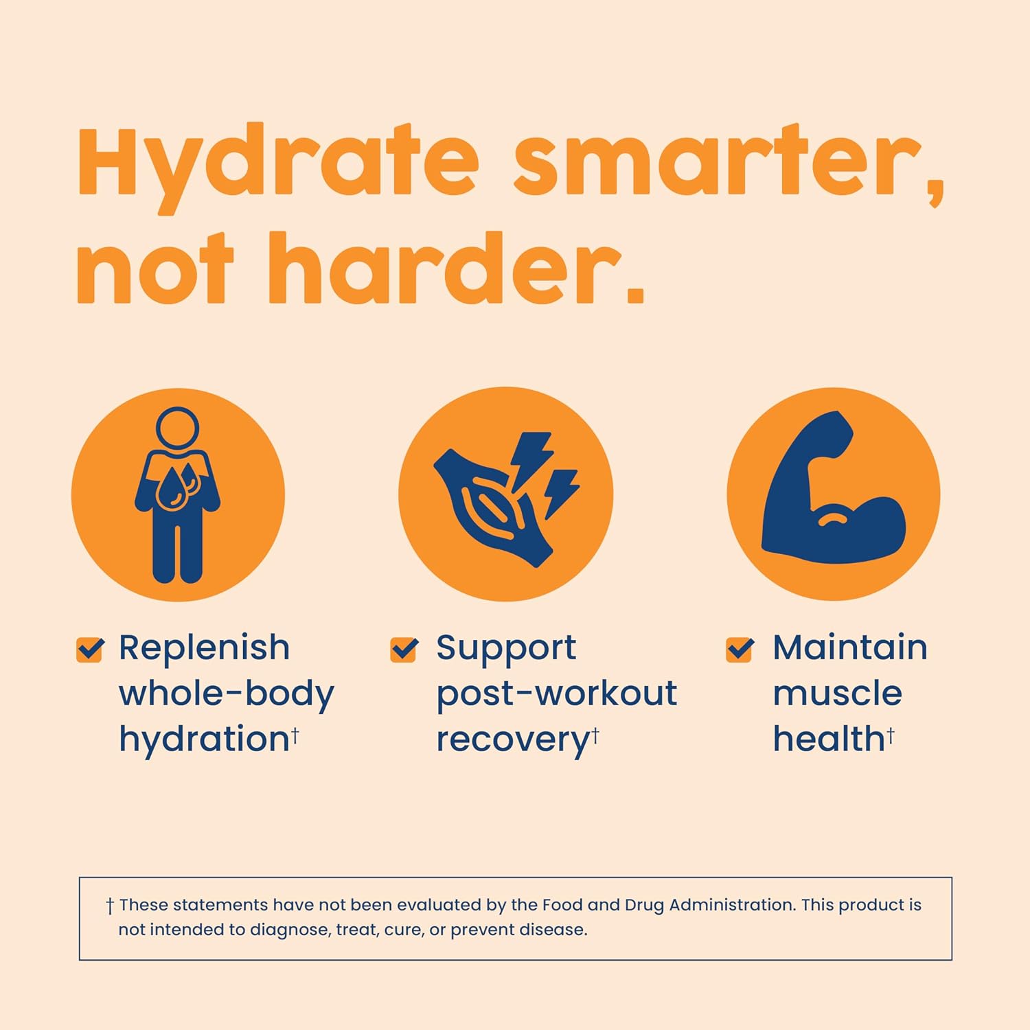 NativePath Hydrate Electrolyte Powder, Tangerine, 30 Servings | 14 Vitamins & Minerals, 9 Aminos & 2000mg BCAAs, Zero Sugar, Supports Hydration & Recovery, Stevia, Keto