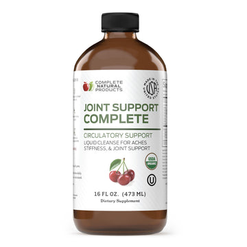 Complete Natural Products Joint Support Complete – 16 Fl Oz Organic Liquid Joint Supplement with Glucosamine Chondroitin MSM – Natural Uric Acid Cleanse & Herbal Joint Health Support for Mobility Complete Natural ProductsBuy Supplements Australia