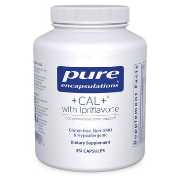 Pure Encapsulations +Cal+ with Ipriflavon | Mineral, Vitamin, and Herbal Supplement to Promote Skeletal Strength | 351 Capsules Pure EncapsulationsBuy Supplements Australia