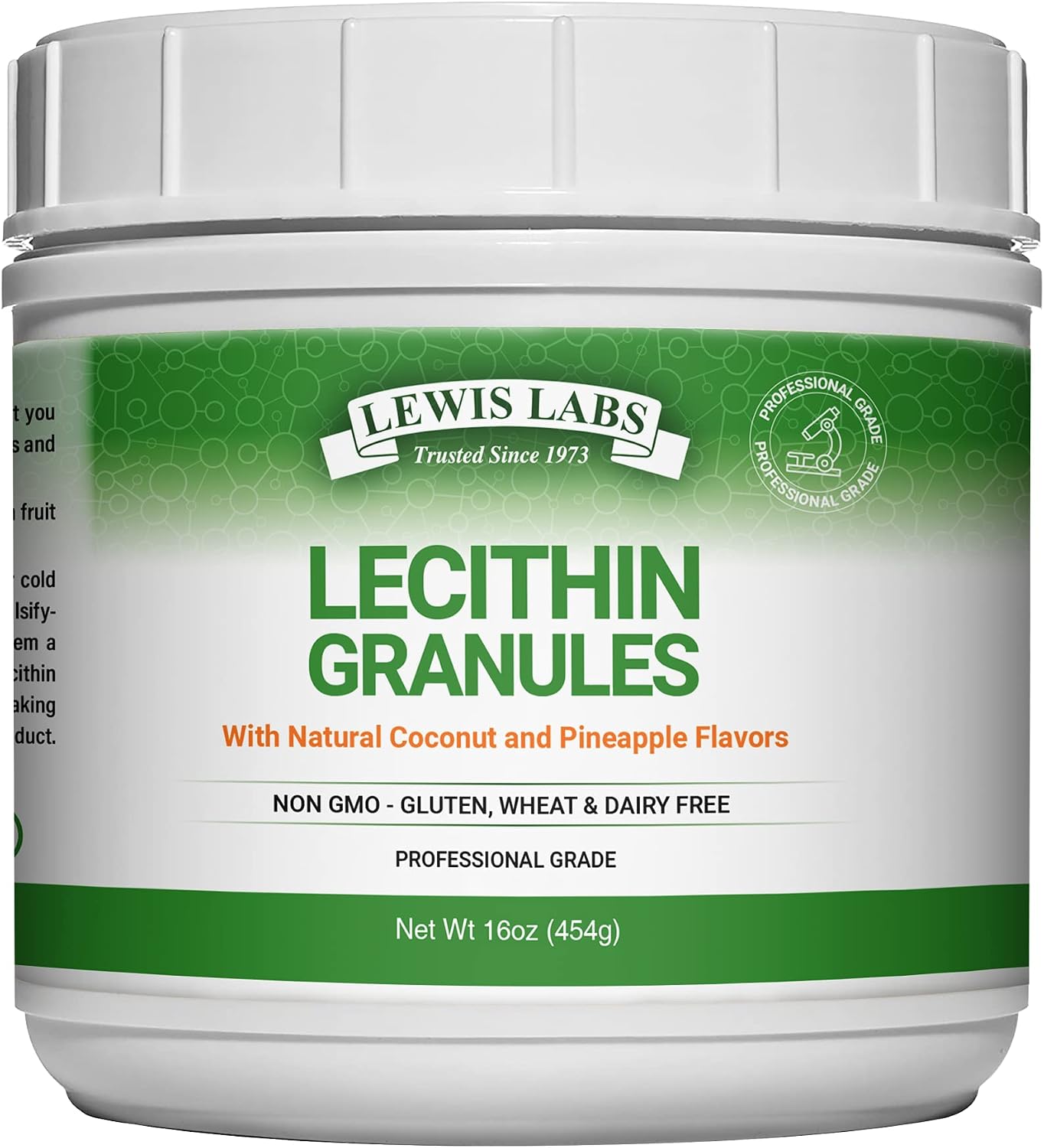 Lecithin Granules Supplement | Natural Soy Lecithin Powder is an Excellent Source of Phosphatidyl Choline | Lactation Support, Immune Function & Support Brain Health, 16 oz