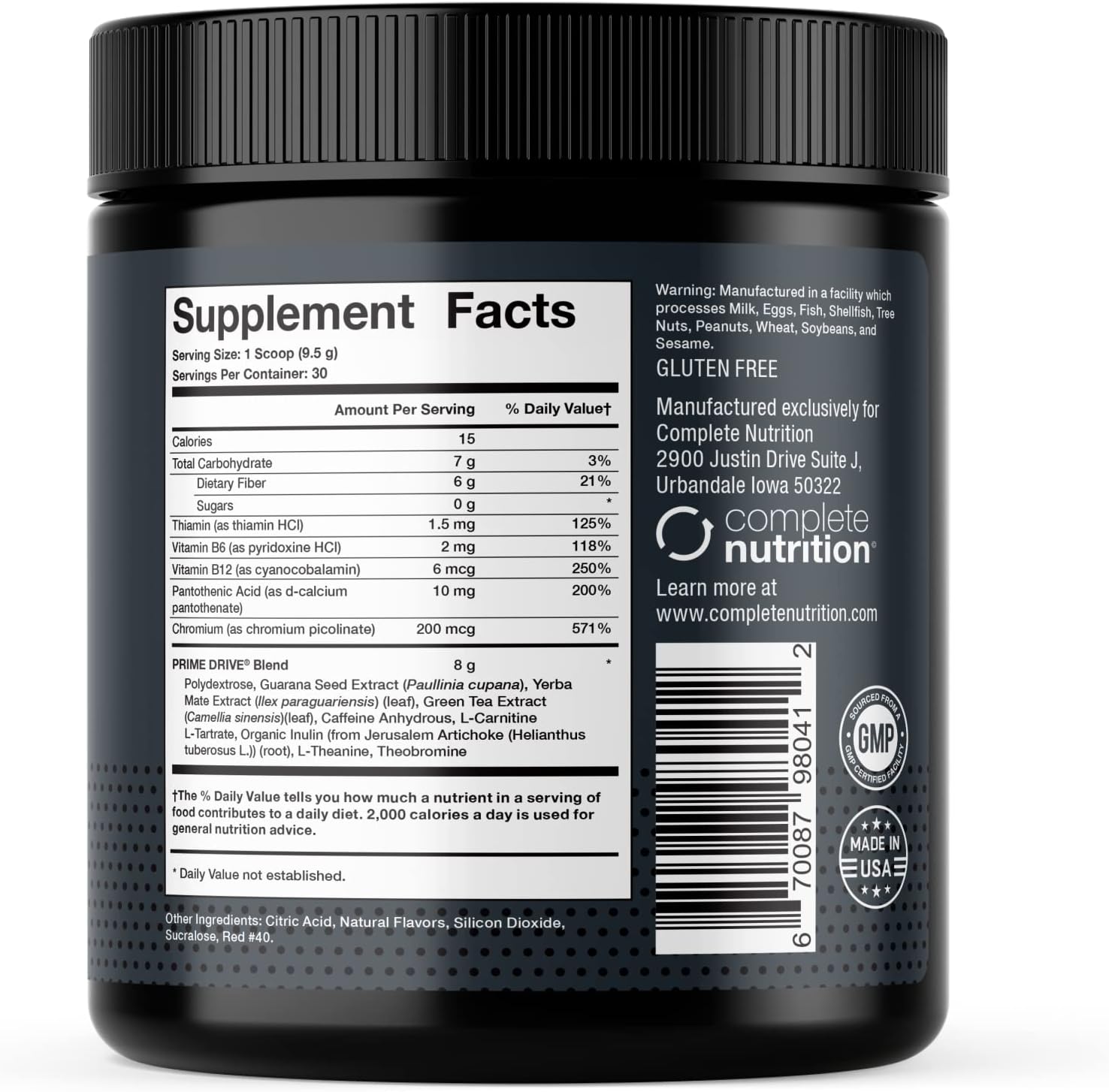 Complete Nutrition Prime Drive Tropical Passion Energy Powder