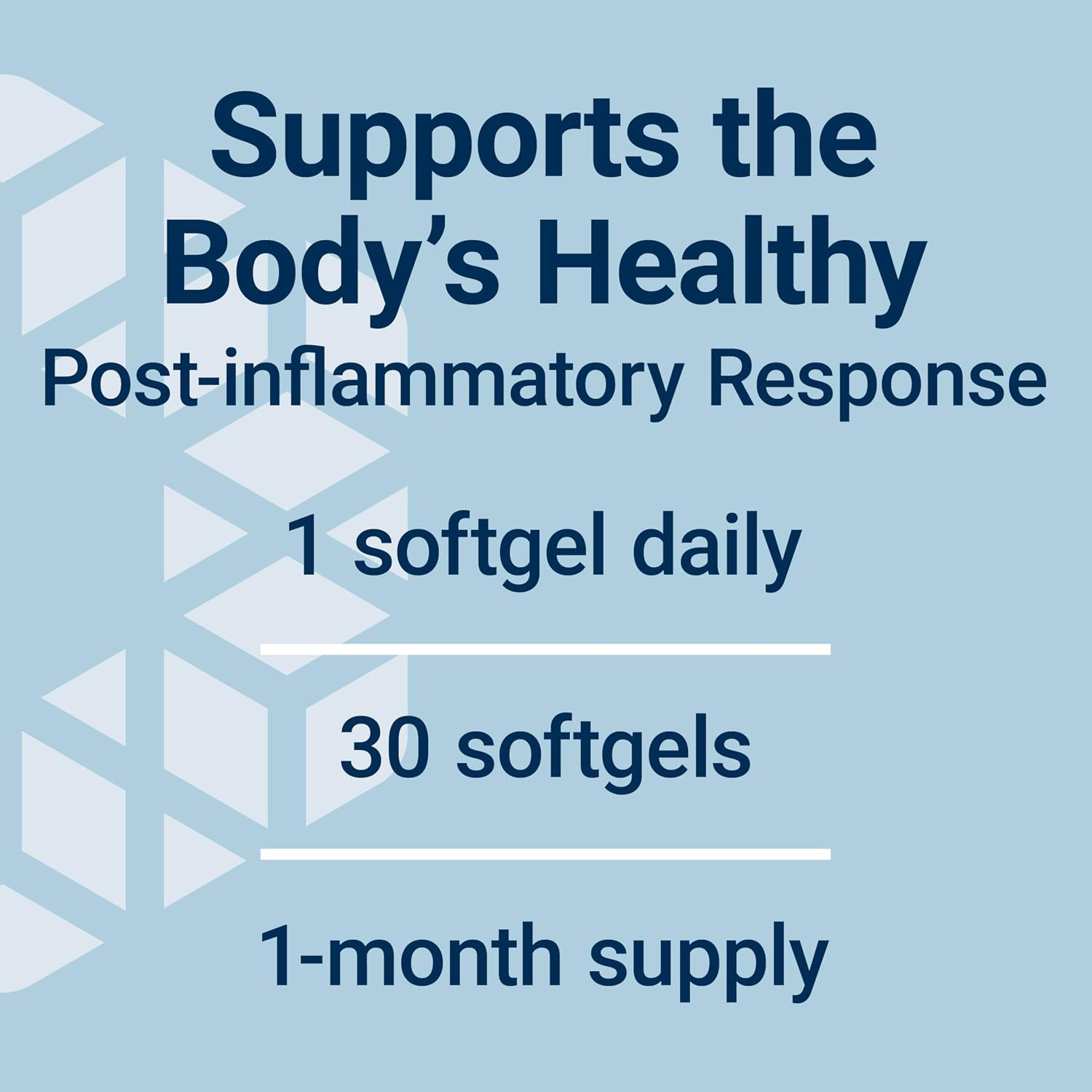 Life Extension Pro-Resolving Mediators, 18-HEPE, 17-HDHA, 14-HDHA, Supports The Body’s Natural Post-inflammatory Response, Gluten Free, Non-GMO, 30 softgels