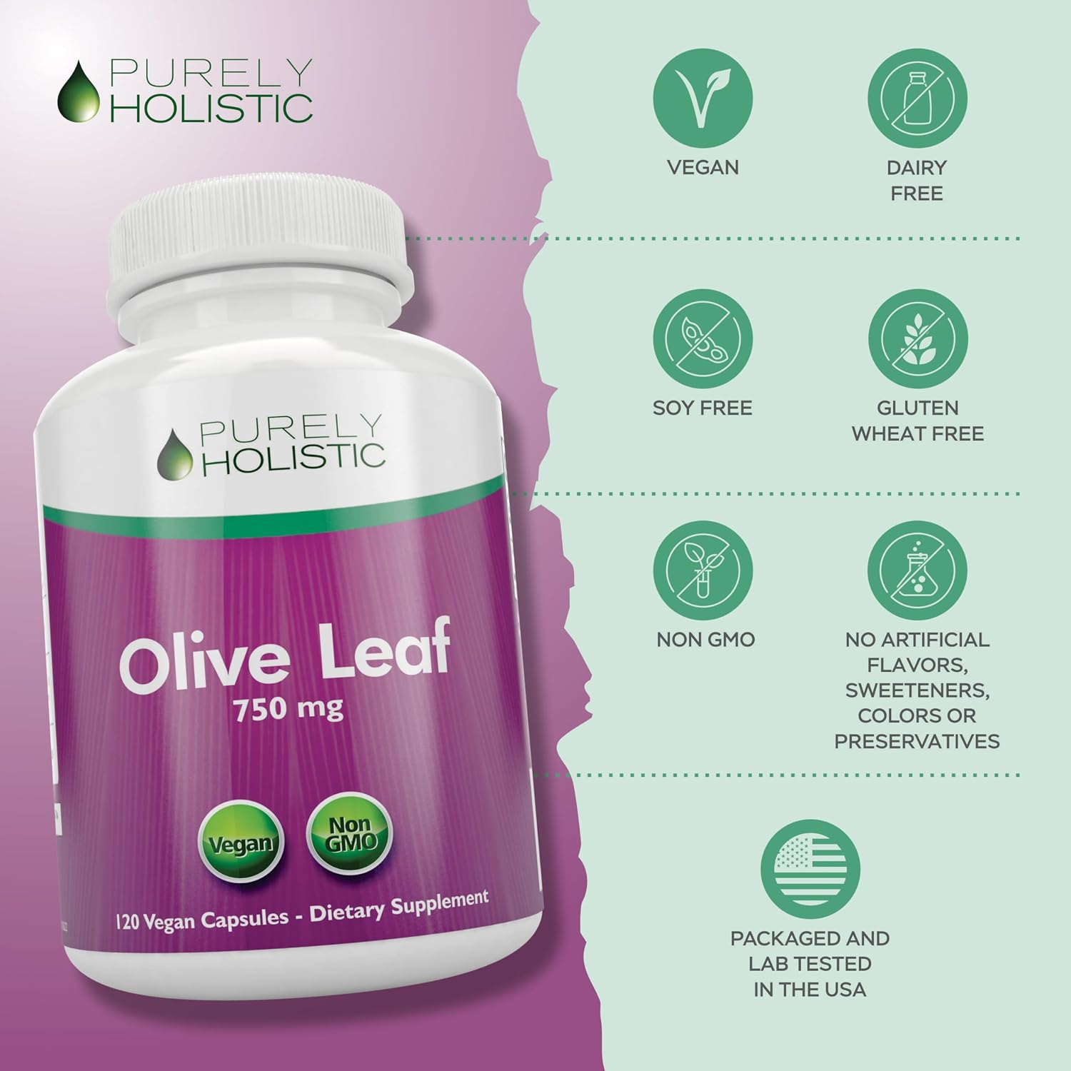 Olive Leaf Extract Capsules 750mg, 4 Month Supply, 20% Oleuropein, Vegan | High-Strength Antioxidant Support for Immune Health, Extracted from Egyptian Olive Leaves, Non-GMO, Once-Daily, 120 Capsules
