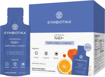 CYMBIOTIKA Liposomal NAD+ Supplement for Energy & Healthy Aging