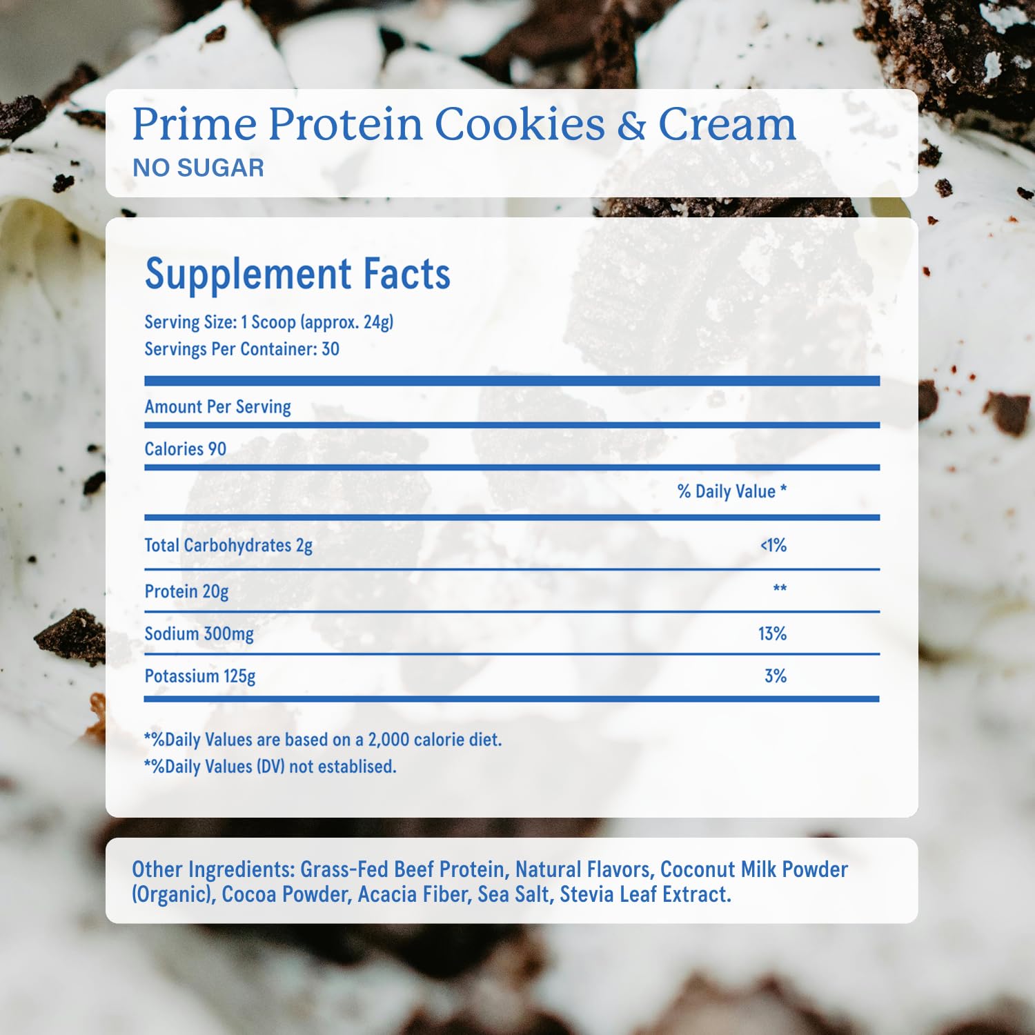Equip Prime Chocolate Protein Powder - Gut-Friendly, No Sugar Protein Shake Powder with Grass-Fed Beef & Natural Collagen - Rich & Creamy Mix - 21g Per Serving - Whey & Dairy-Free (30 Scoops)