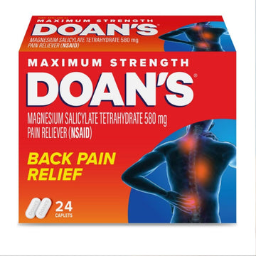 Doans Extra Strength Pain Reliever 24 Count (Pack of 4) DoansBuy Supplements Australia
