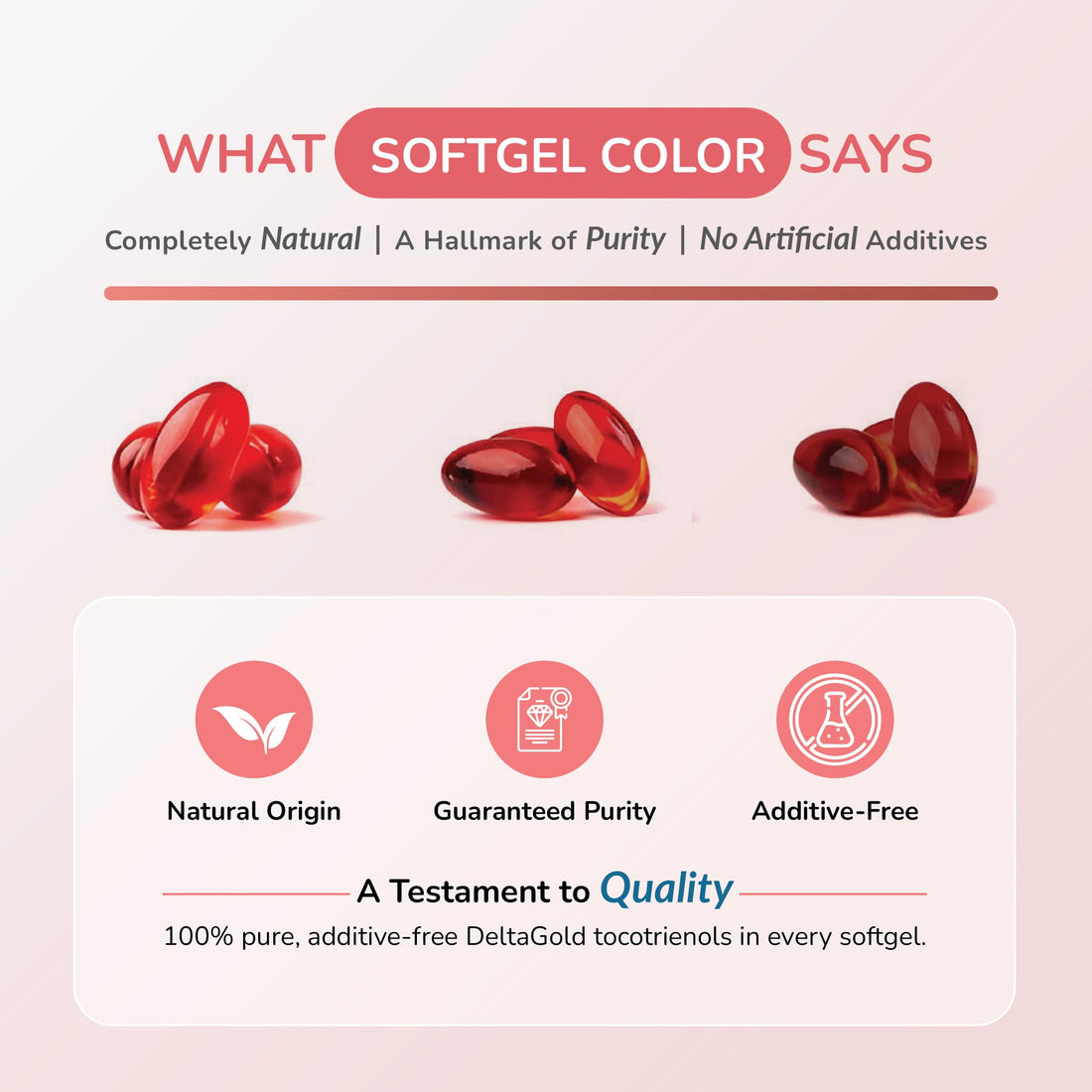 WELLNESS EXTRACT Eannatto Tocotrienols Vitamin E Supplements Tocopherol Free, Non-GMO, Gluten Free & Antioxidant (125MG 60 Softgels)