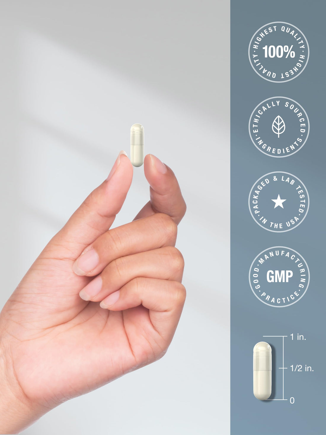 Bottle of Horbaach Triple Magnesium Complex supplement on a white background