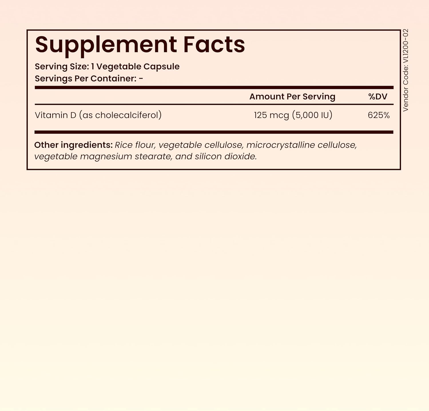 Vitamin D3 5000 IU - High Potency Immune & Bone Support Supplement - Daily Vitamin D3 for Immune System, Bone Health, Mood & Muscle Function - Non-GMO Softgels