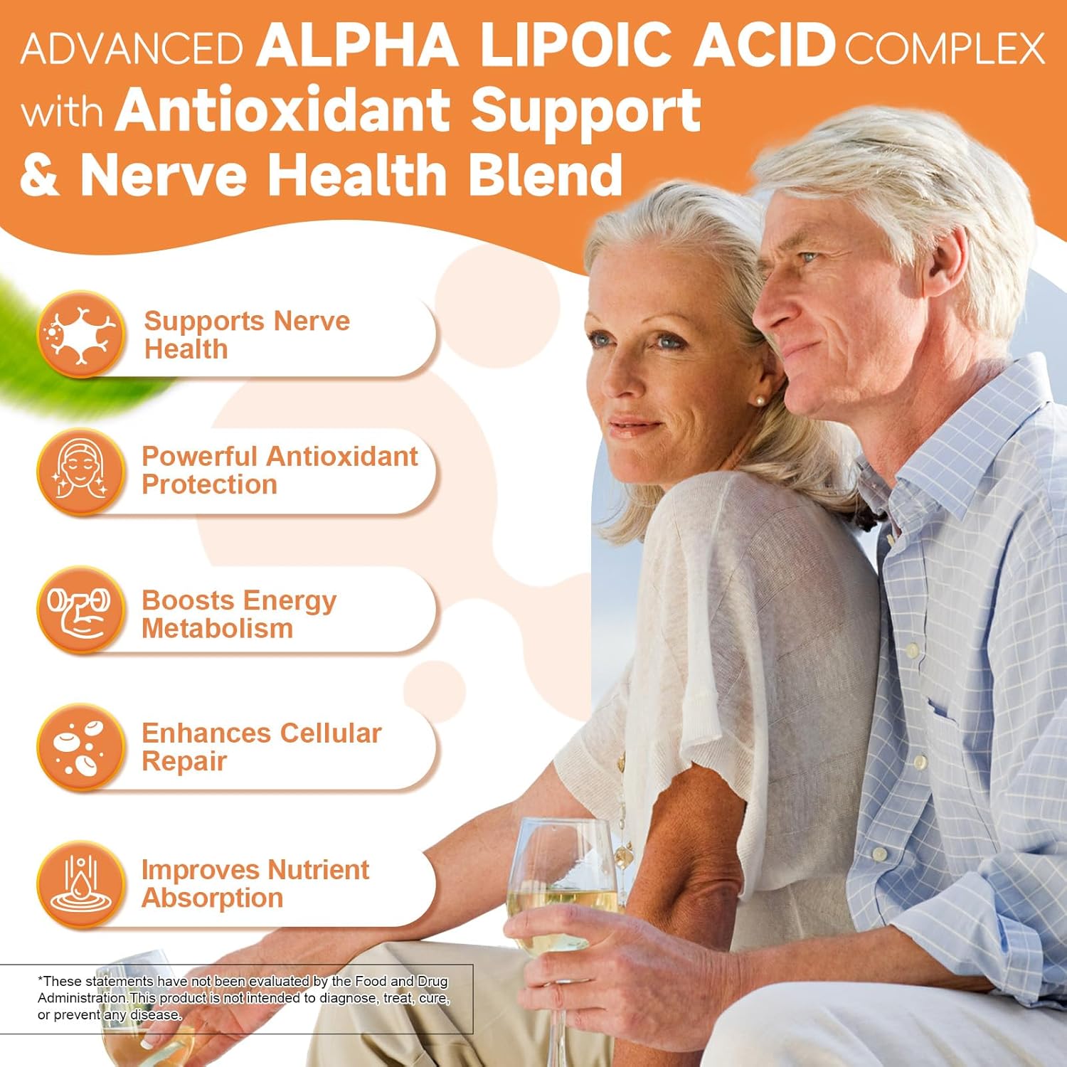 Alpha Lipoic Acid 600mg with Benfotiamine 300mg - ALA Supplement for Antioxidant, Nerve Health, Energy & Metabolism Support, Cell Energy, Neuropathy Supplement, Anti-Aging, Non-GMO, Gluten Free, Vegan