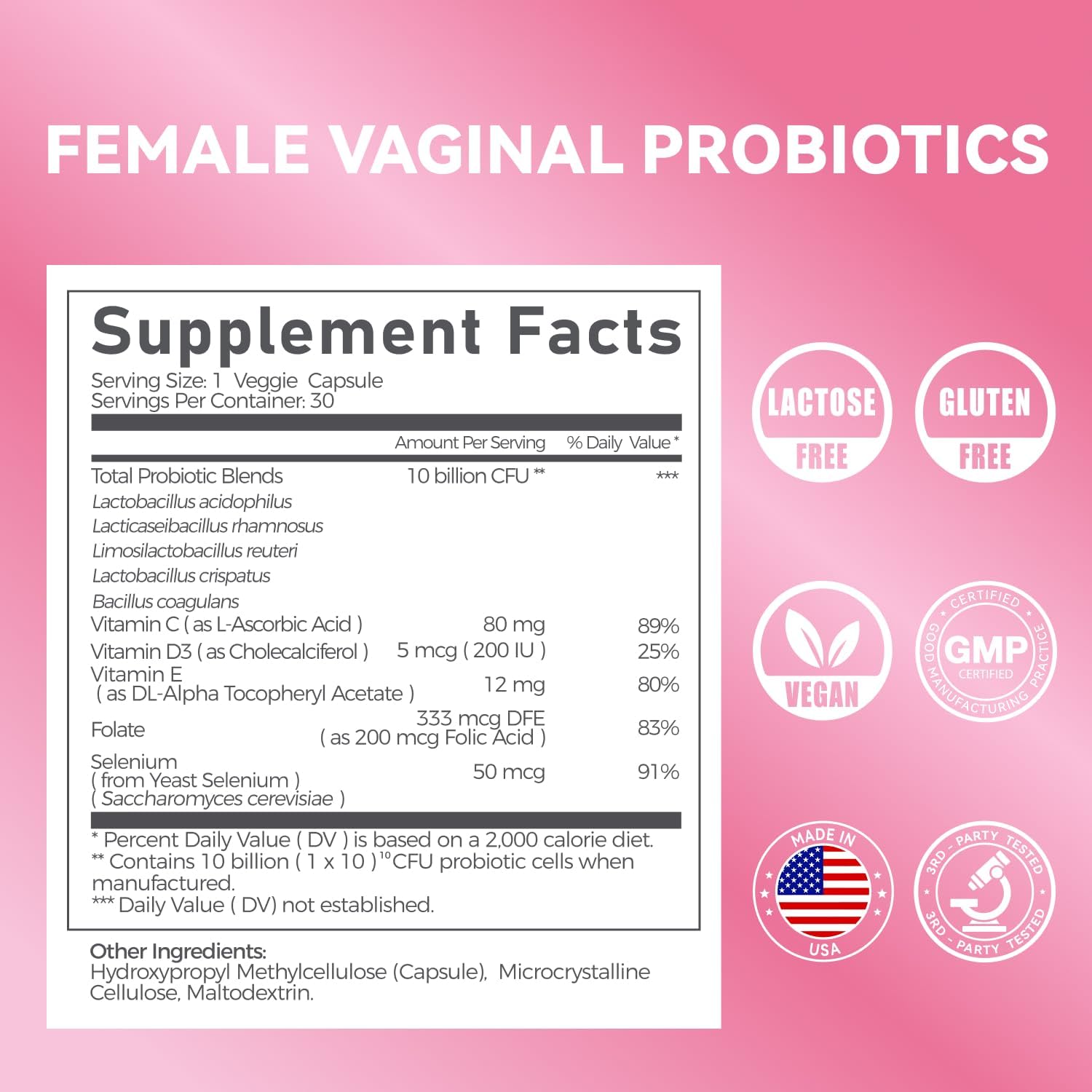 Gynable Vaginal probiotic and Bladder Control Supplement for Women Bundle