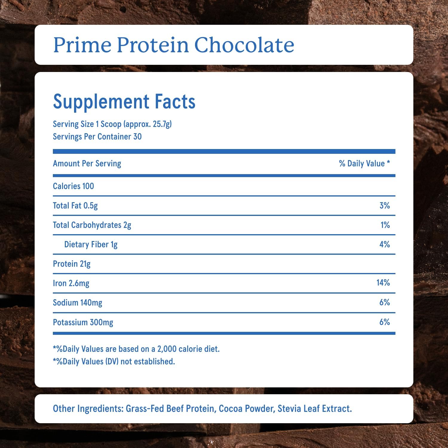 Equip Foods Chocolate Prime Protein Powder - Vanilla (x2) & Chocolate (x2) - Grass-Fed Isolate Beef Protein Powder - Paleo and Gluten Free - Helps Build and Repair Tissue, Gluten Free