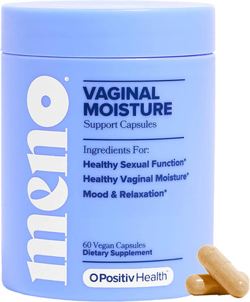 MENO Vaginal Moisture – Hormone-Free Capsules with Maca Root– 30-Day Supply