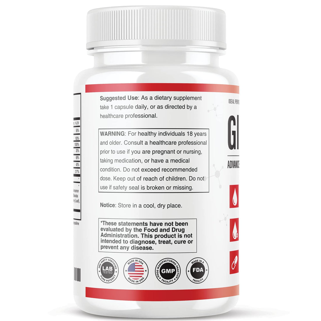 IDEAL PERFORMANCE (Official) Glucofort Formula Supplement (5 Pack) IDEAL PERFORMANCEBuy Supplements Australia
