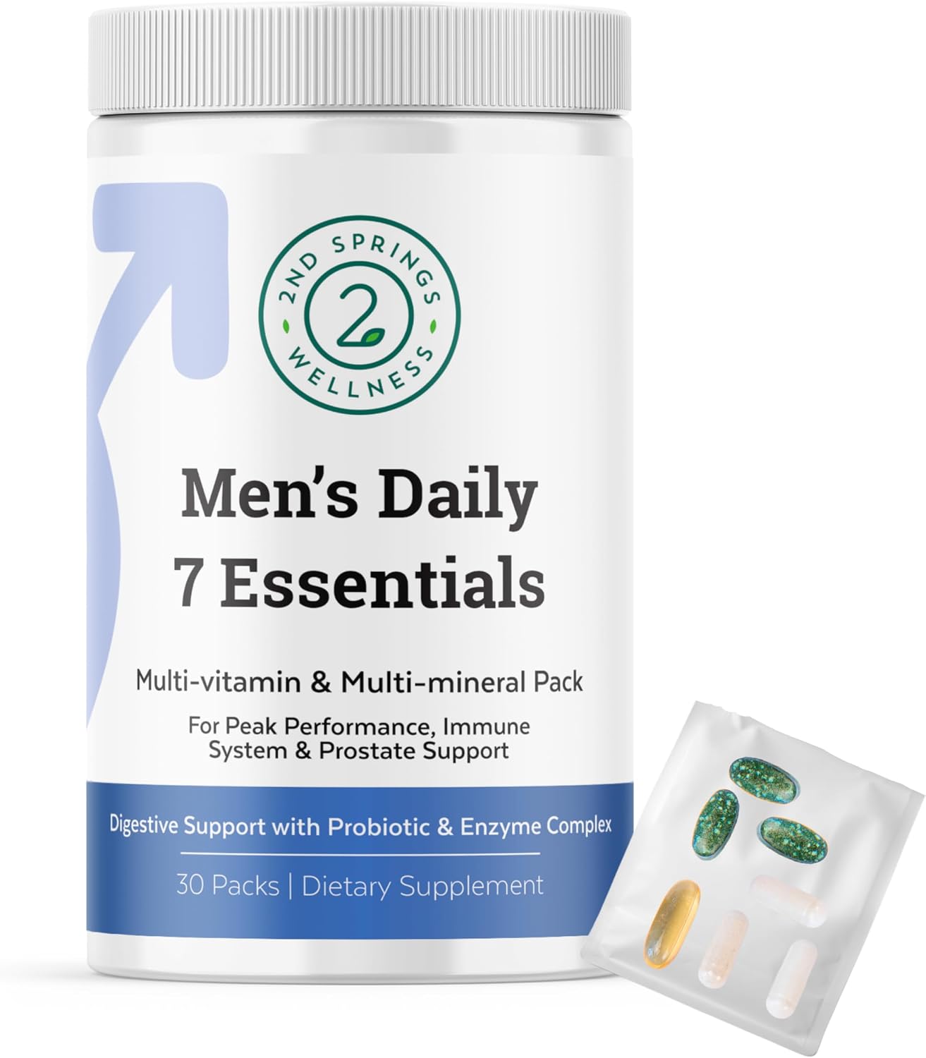 Men's Daily 7 Essentials & Sleep Complex Bundle