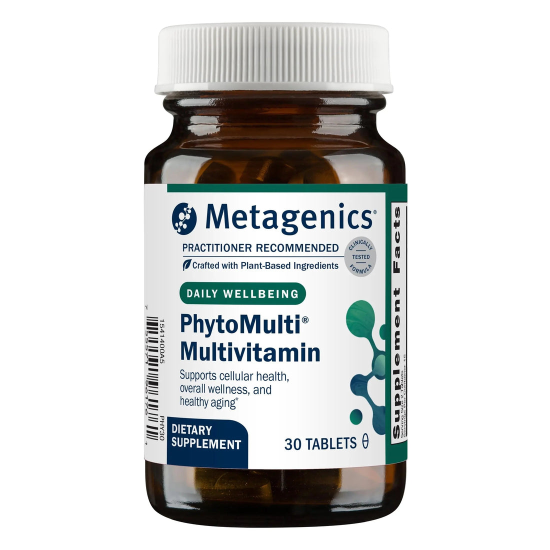 Metagenics PhytoMulti Without Iron - Daily Multivitamin for Men & Women* - with 20+ Vitamins, Minerals & Phytonutrients for Antioxidant & Immune Support Metagenics