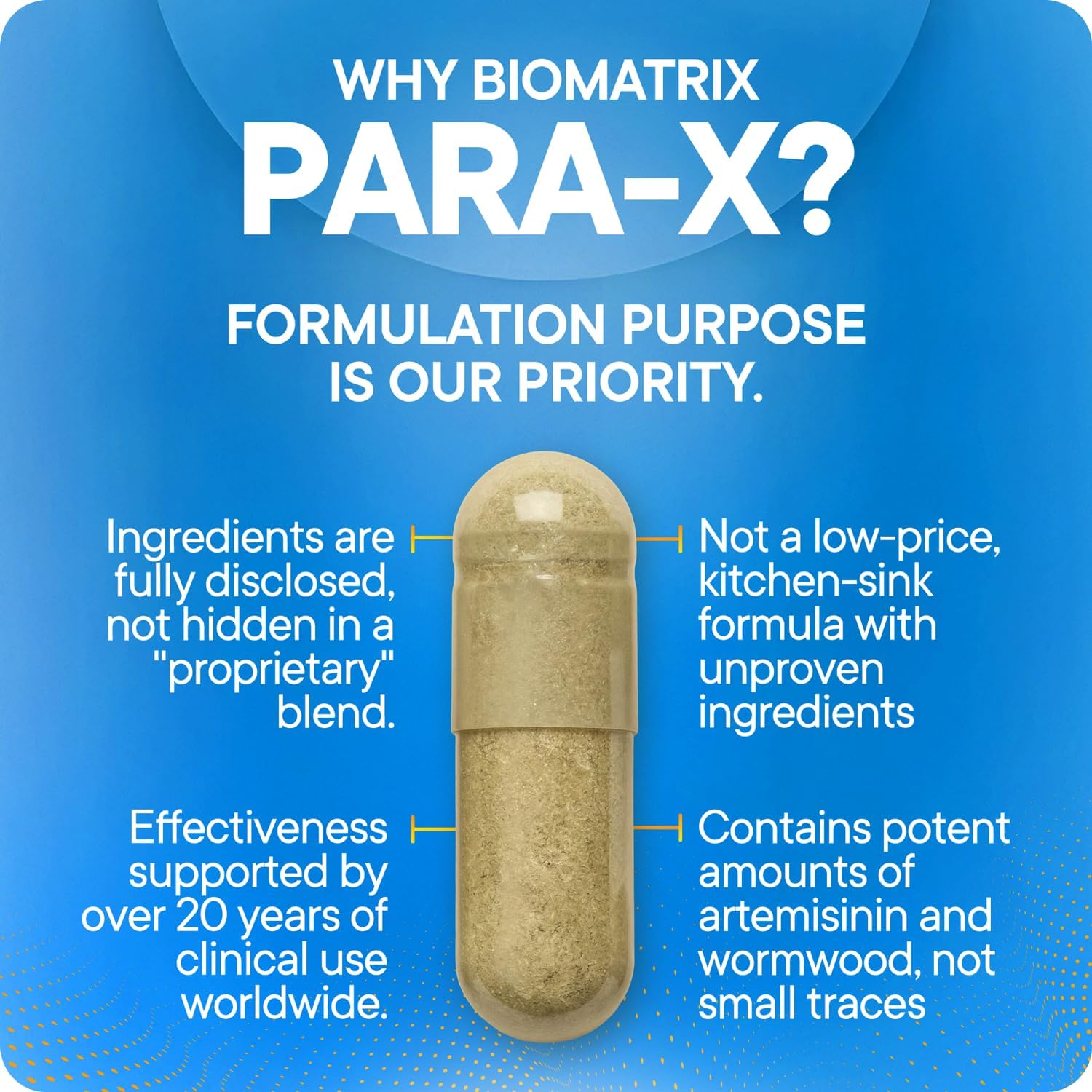 para-X para Cleanse Digestive Support Capsules – Black Walnut Hull, Wormwood, Artemisinin, Berberine, Olive Leaf | Herbal Formula for Adults | 90 Veggie Caps para-X