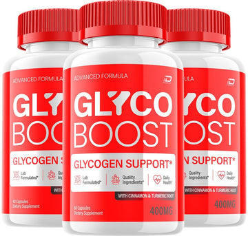 Glyco Boost Capsules – GlycoBoost Advanced Supplement, All Natural Formula to Maintain Healthy Levels, Maximum Strength Formula, Glyco Boost Pills Reviews (3 Pack - 180 Capsules) IndeloBuy Supplements Australia