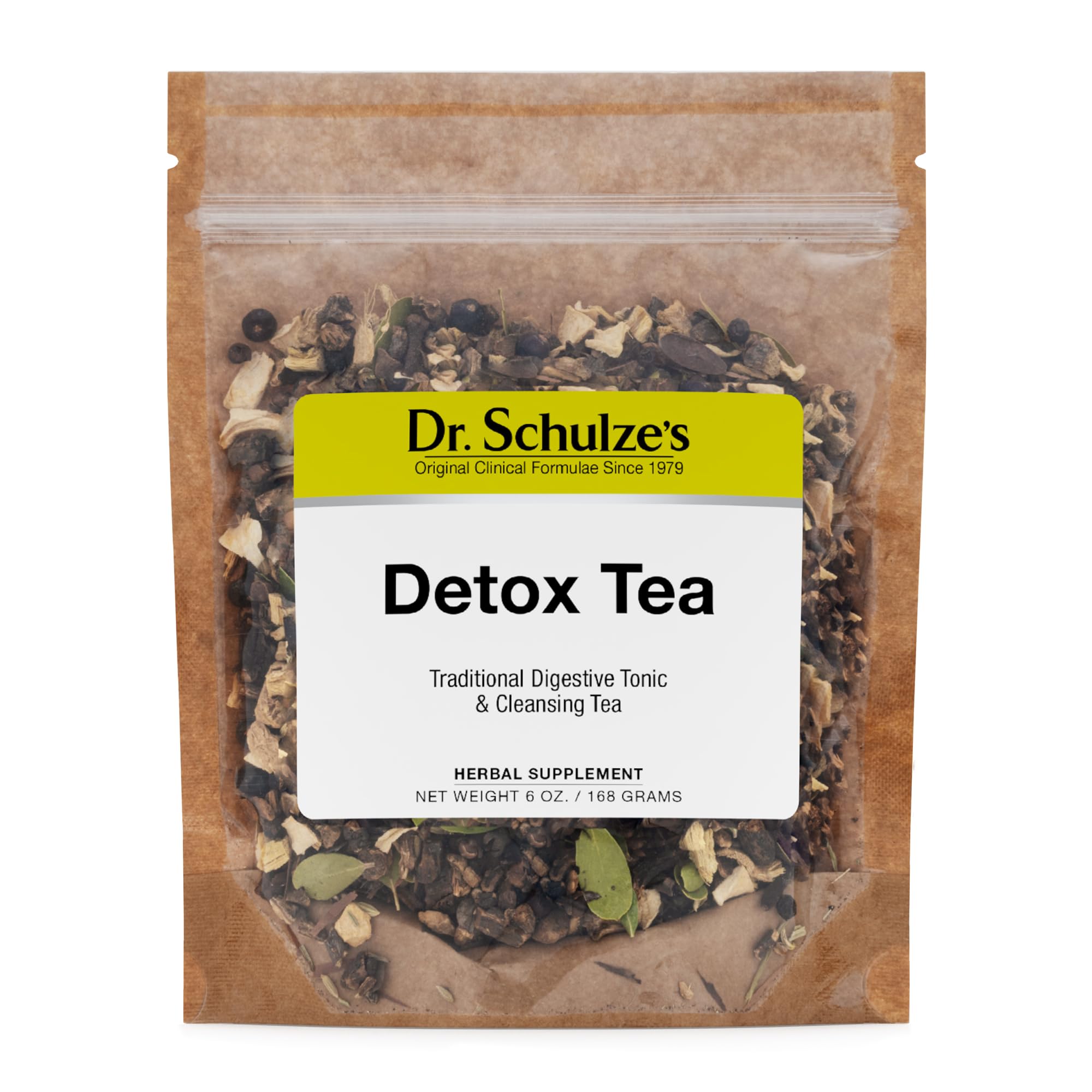 Dr. Schulze’s | Detox Tea | All Purpose Herbal Tonic | Powerful Digestive Stimulant | Dietary Supplement | Ultimate Liver Cleanse | Helps Eliminate Gas & Indigestion | Release Toxins | 6 Oz. Pack Dr. Schulze'sBuy Supplements Australia