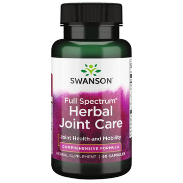Swanson Full Spectrum Herbal Joint Care 60 Capsules SwansonBuy Supplements Australia