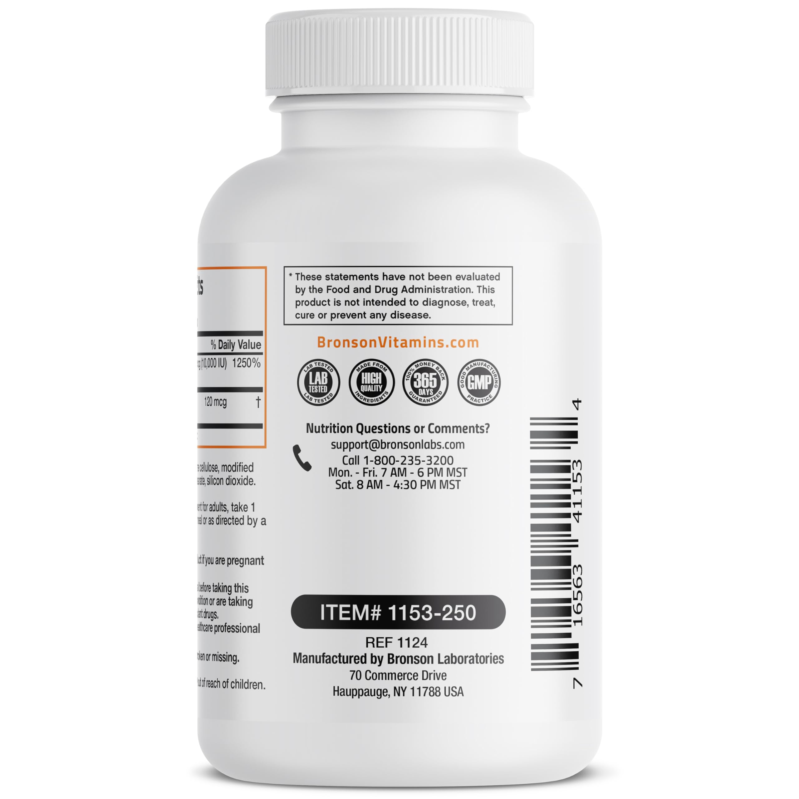 Bronson Vitamin K2 (MK7) with D3 Extra Strength Supplement Bone and Heart Health Non-GMO Formula 10,000 IU Vitamin D3 & 120 mcg Vitamin K2 MK-7 Easy to Swallow Vitamin D & K, 120 Capsules