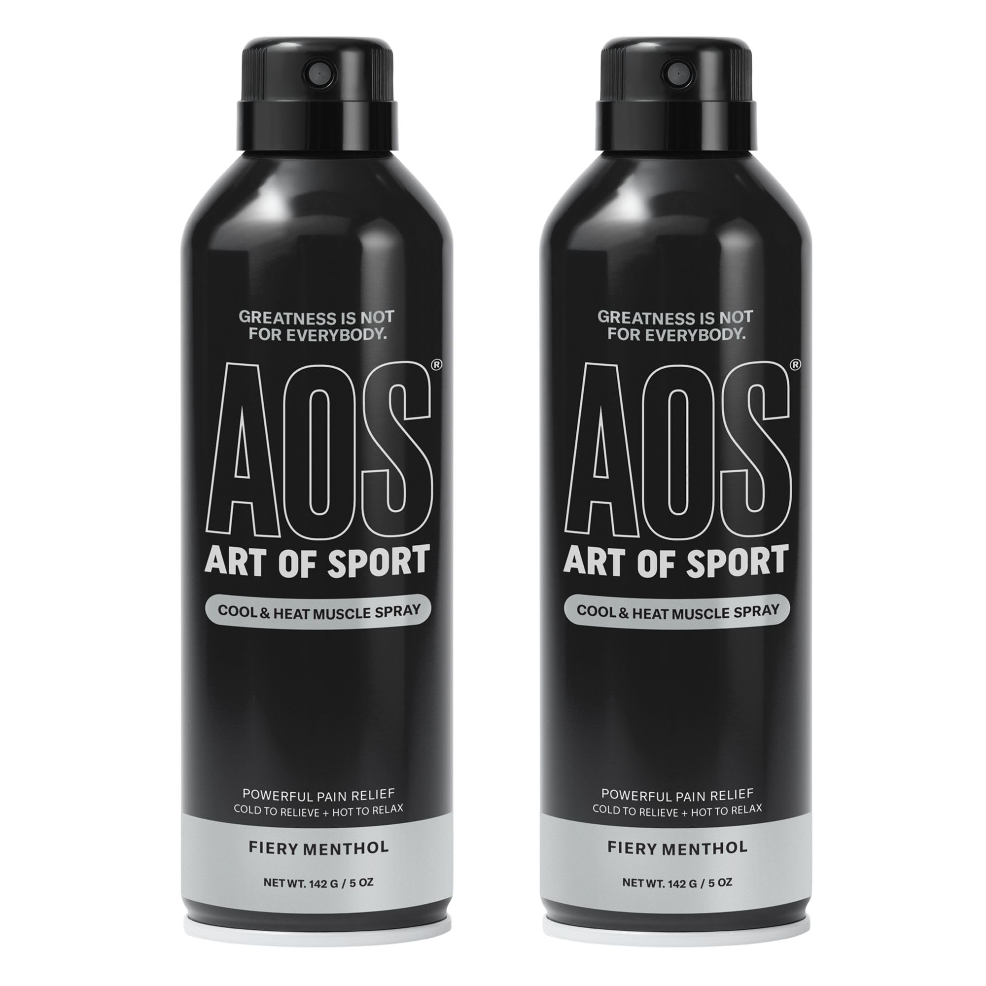 Art of Sport Muscle Relief Spray for Men– Pain Relief for Sore Muscles & Joints– Menthol Cooling & Heating Spray for Back, Neck, Knee, Shoulder, Hip– Cool & Heat– Made for Athletes– 5 fl oz. Pack of 2 Art of SportBuy Supplements Australia
