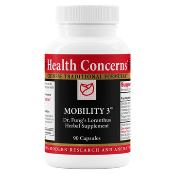 Health Concerns Mobility 3 – Joint & Muscle Support – Herbal Stiffness Supplement for Men & Women – Dong Quai, Ginseng, Fo-Ti, Loranthus & Ginger Formula – Chinese Support – 90 Capsules Health ConcernsBuy Supplements Australia