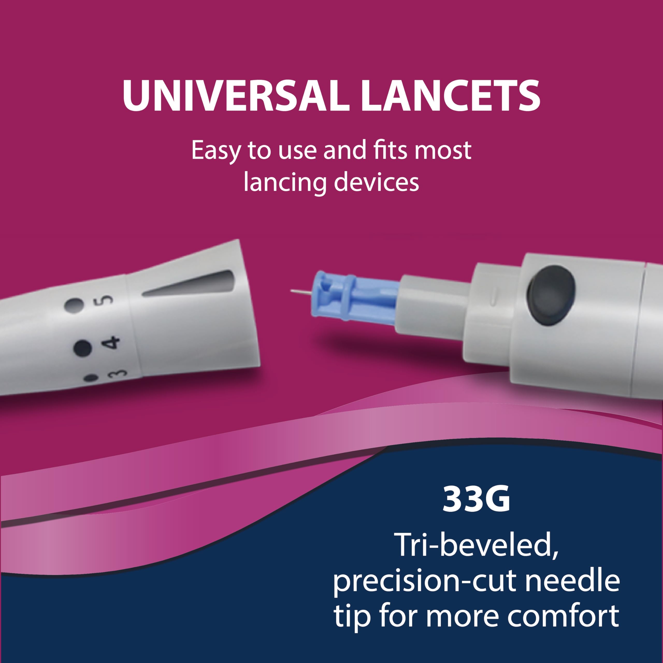 TRUEplus Single-Use Sterile Lancets Bundle, 28G, 300 Pack | Blood Lancets (Sterile, 28G, 4 cm total length) and TRUEplus Log Book, Supplies for Blood Glucose Testing at Home