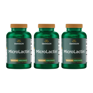 Swanson Microlactin Double Strength 1000 Milligrams 120 Tabs (3 Pack) SwansonBuy Supplements Australia