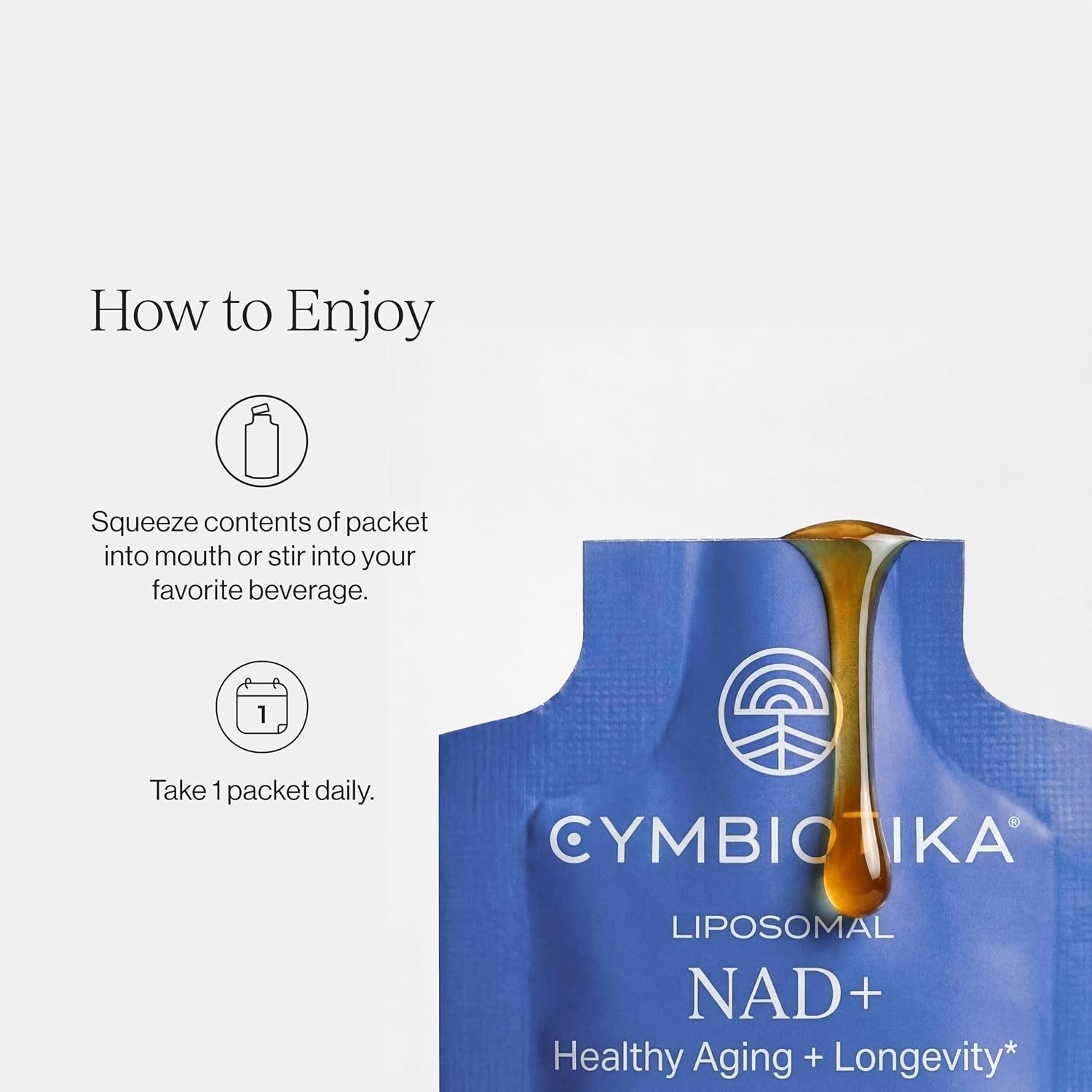 CYMBIOTIKA Liposomal NAD+ Supplement for Energy & Healthy Aging
