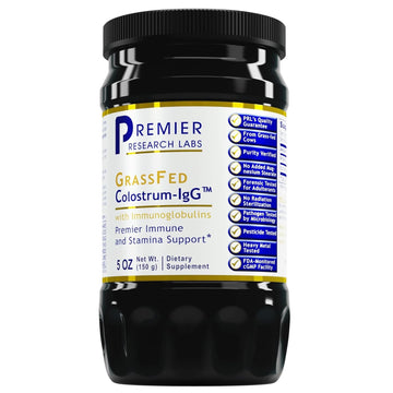 Premier Research Labs Colostrum-IgG Powder - Colostrum Supplement, Bovine Colostrum for Humans, Cow Colostrum for Immune Health, Superfood with Lactoferrin, Amino Acids, Nucleotides - 5 oz (150 g) Premier Research LabsBuy Supplements Australia