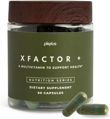 Plexus Xfactor+® | Daily multivitamin with Microbiome Activating Complex — 19 vitamins & minerals, bioavailable, no food allergens