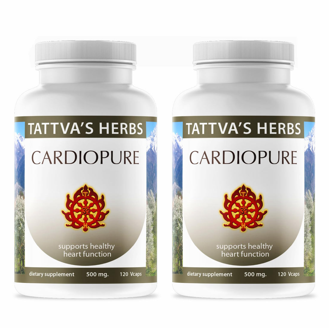 Tattva's Herbs Cardiopure Herbal Ayurvedic Supplement Vegetarian Capsules, Ashwagandha, Rauwolfia, & Arjuna Full Spectrum Co2 Extracts, Veggie Capsules, 240 Count, 25 Years of Premium Service Tattva's HerbsBuy Supplements Australia