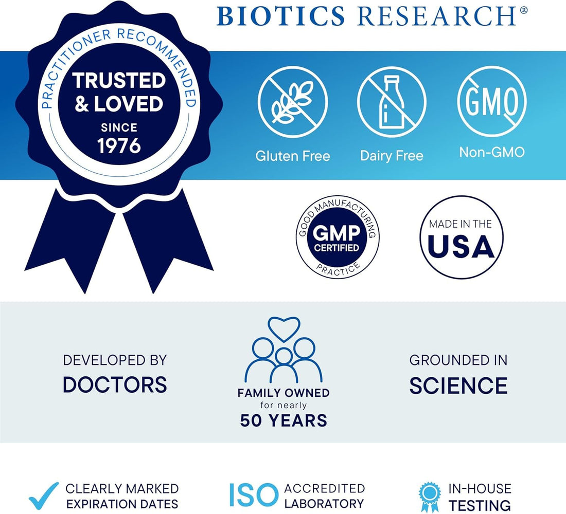 Biotics Research SleepTides sleep support peptides bottle on a white background