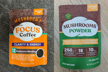 Venture Pal Mushroom Powder & Focus Coffe Bundle