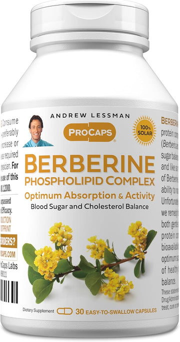 Andrew Lessman ProCaps Berberine Phospholipid Complex 30 Capsules