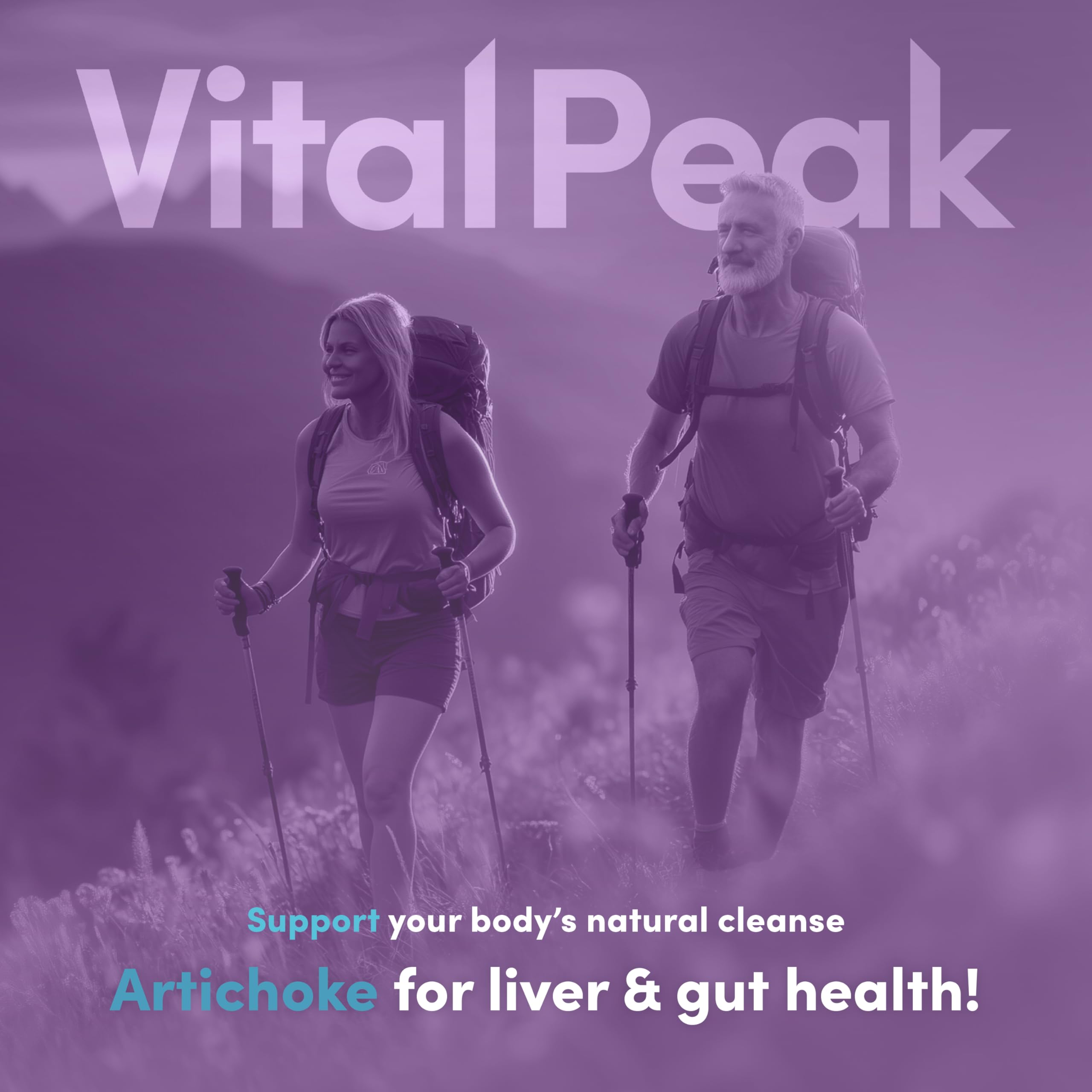 Artichoke 500 mg Supplement - Potent Artichoke Extract Capsules for Liver Health & Digestive Support - Artichoke Leaf Extract Promotes Energy & Focus - 30 Capsules