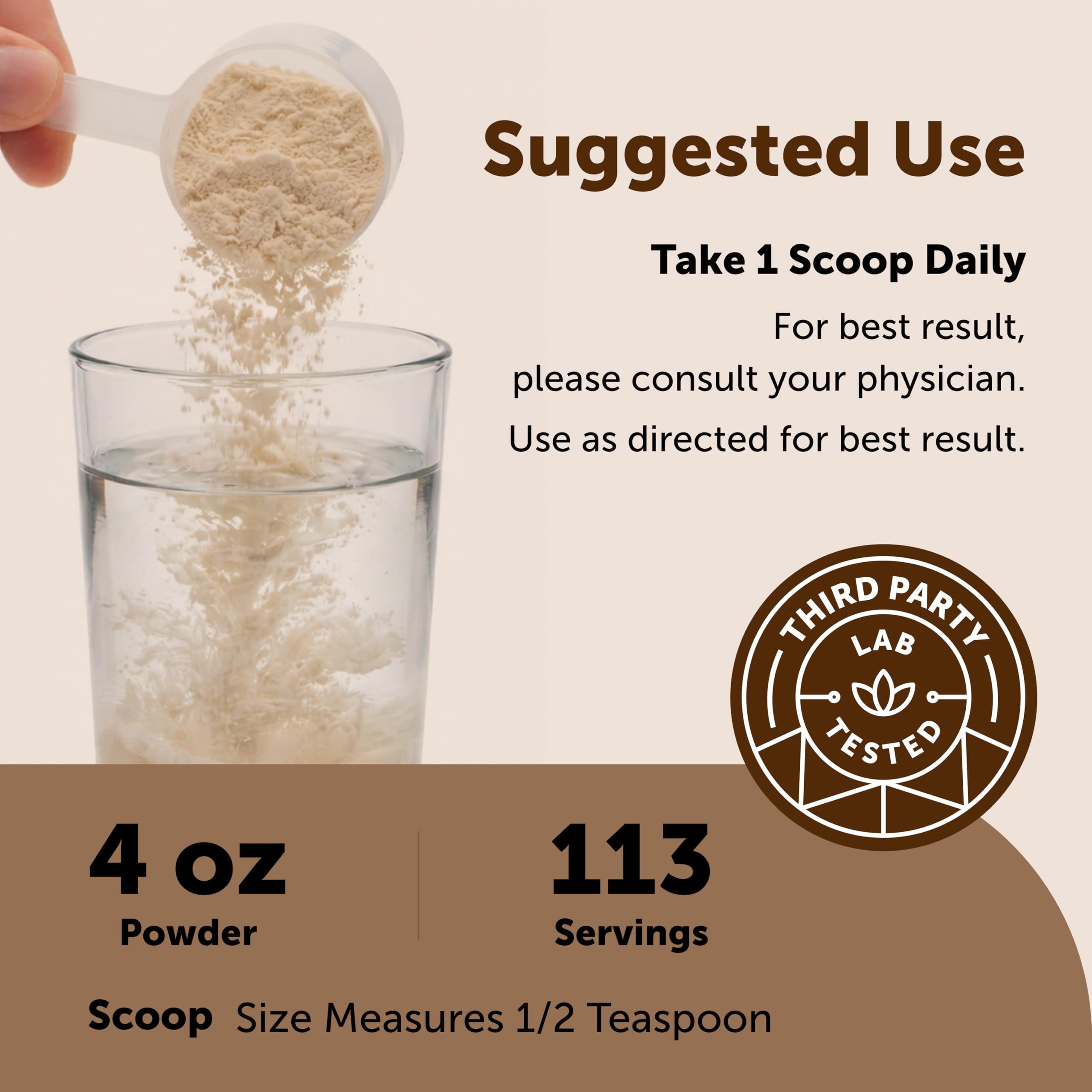 Micro Ingredients Organic Korean Ginseng Root Powder, 4 Ounce | Red Panax Ginseng Root | Traditional Asian Herb | Non-GMO & Vegan Friendly