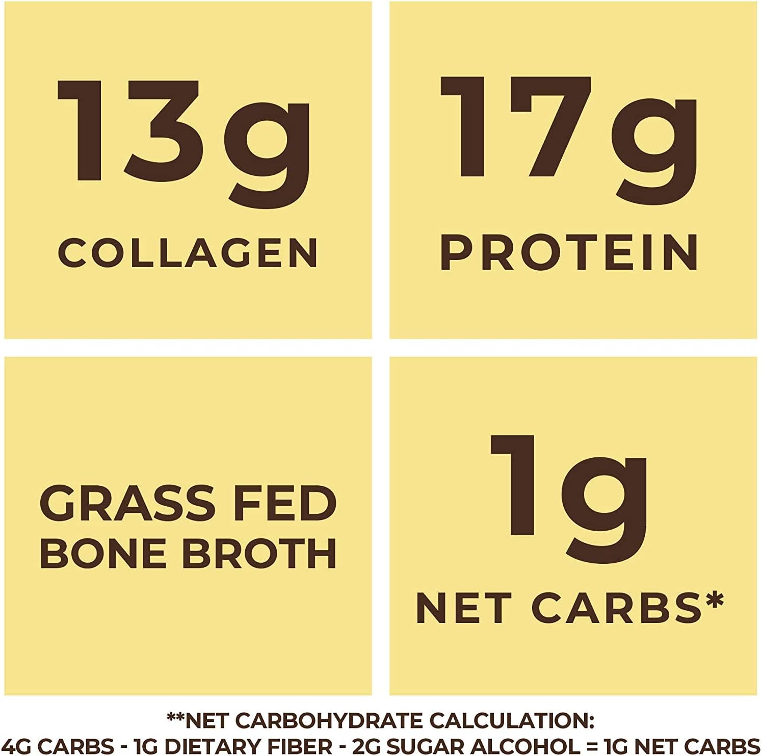 Left Coast Performance Vanilla Bone Broth Protein Powder, 16oz + Chocolate Bone Broth Protein Powder 16oz
