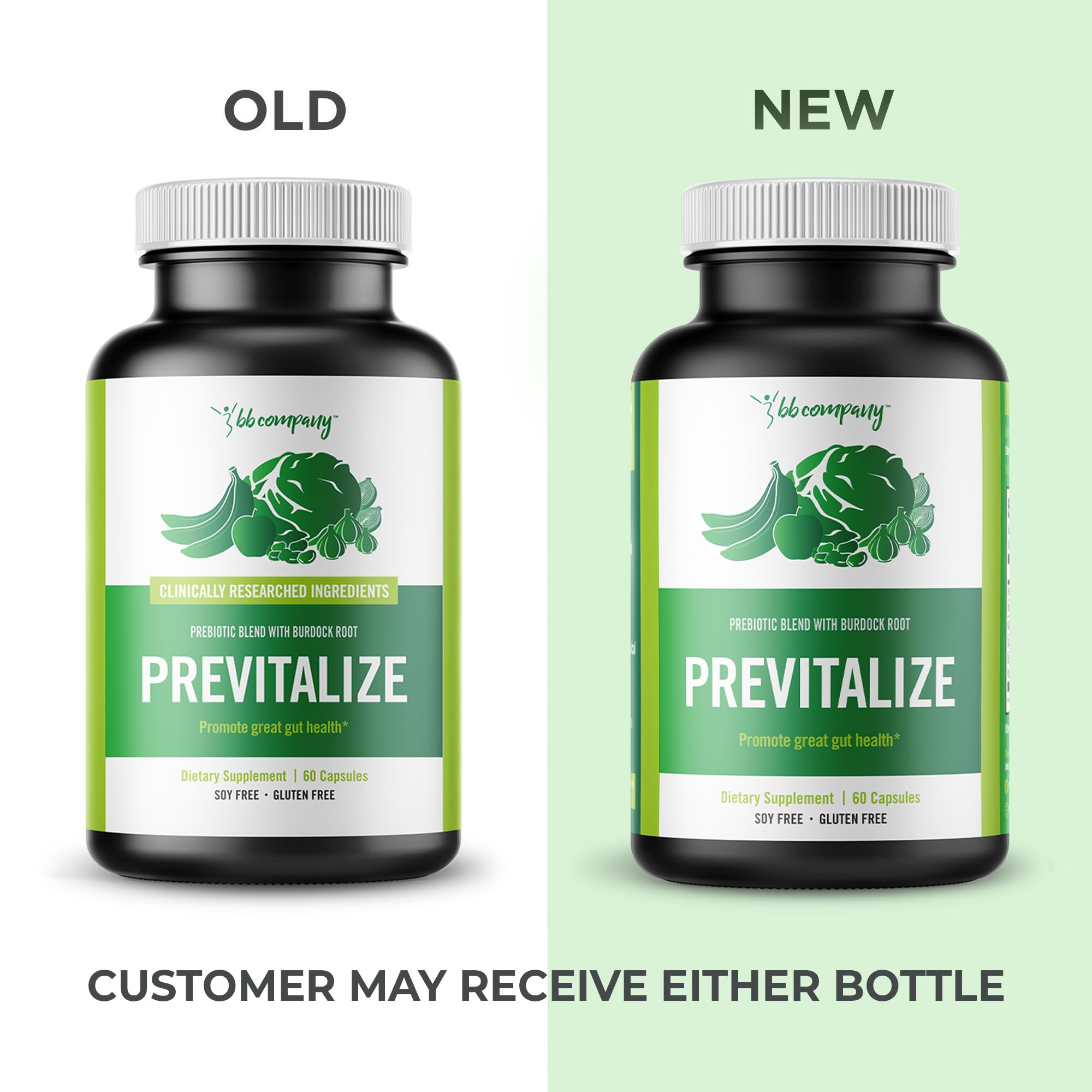 BB Company Previtalize | Prebiotics for Women, Prebiotic Fiber for Gut Health, Digestive Health | Food for Good Probiotics
