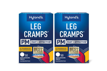 Hyland's Leg Cramps PM, Relief of Nighttime Leg, Calf, and Foot Cramps, 50 Quick-Dissolving Tablets 2-Pack (100 Total) Hyland'sBuy Supplements Australia