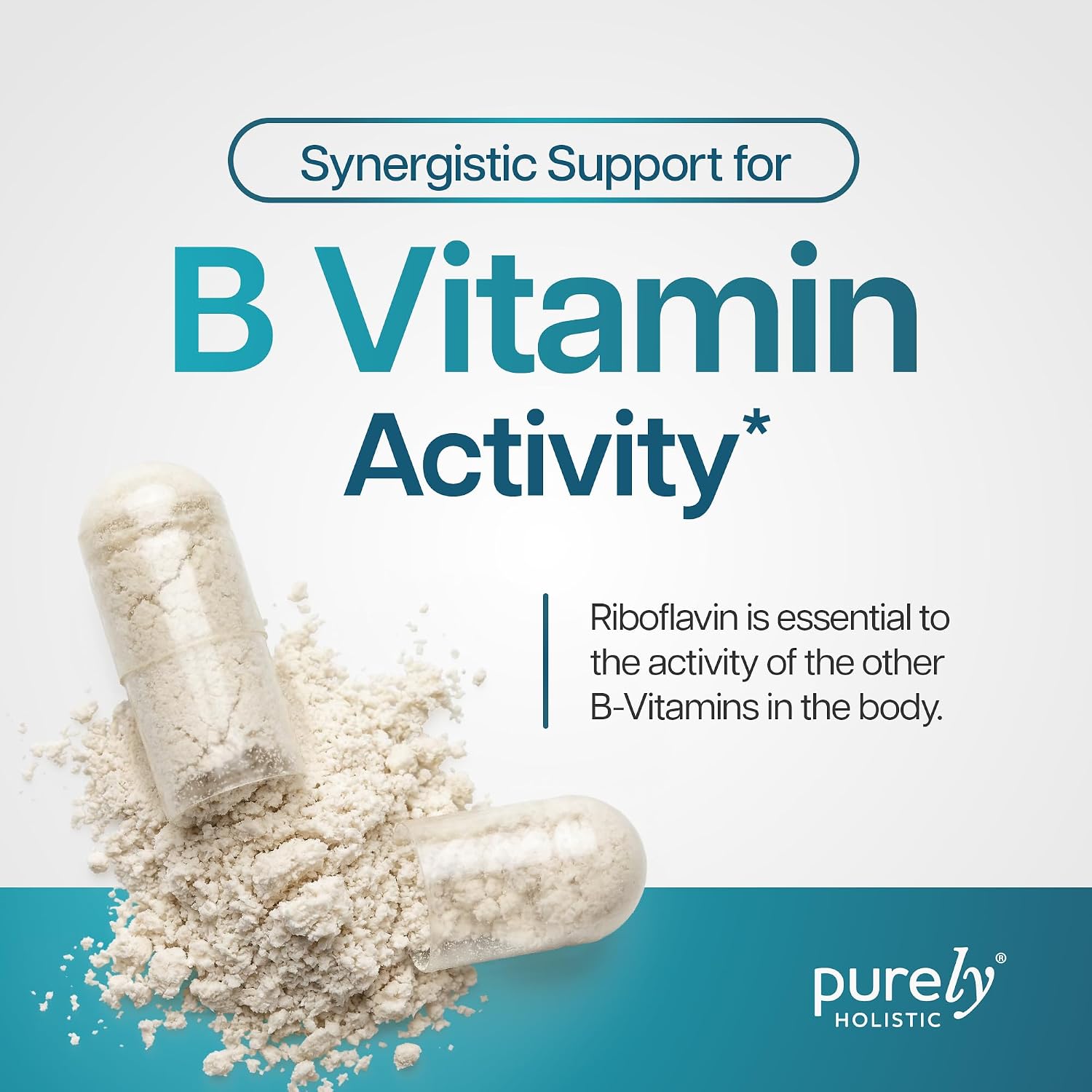 Vitamin B2 Riboflavin 400mg, 8 Month Supply Energy & Nervous System Support | One-a-Day Formula, B2 Vitamins for Energy Production Nutrient Conversion and Cellular Health Support, Vegan, 240 Capsules