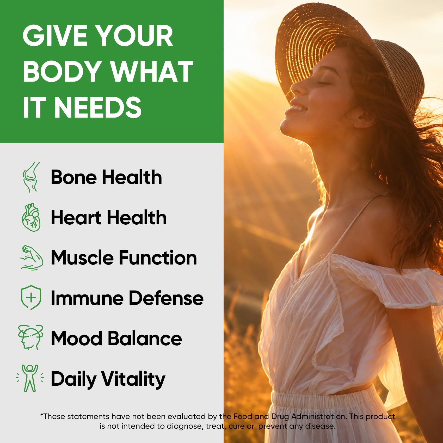 5-in-1 Vitamin D3 K2 Drops, Vitamin D3 10400 IU & K2(MK-7) 200mcg | With Magnesium, MCT Oil, Zinc, Maximum Absorption Vitamin D Liquid for Bone, Mood & Immune - Sugar Free | 2 FL OZ | 60 Days