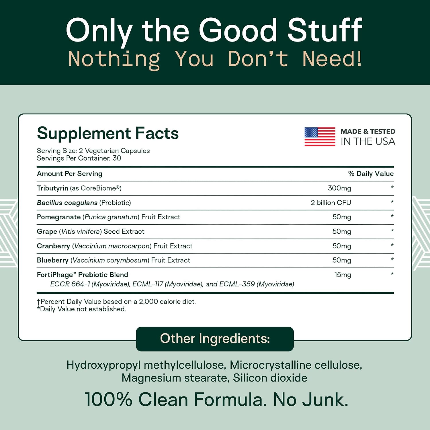 Adapt Naturals 4-in-1 Biome Protect Prebiotics, Probiotics, Postbiotics | & Polyphenols Supplement for Microbiome - Supports Immune & Gut Health, & Mental Clarity for Women & Men - 30 Day Supply