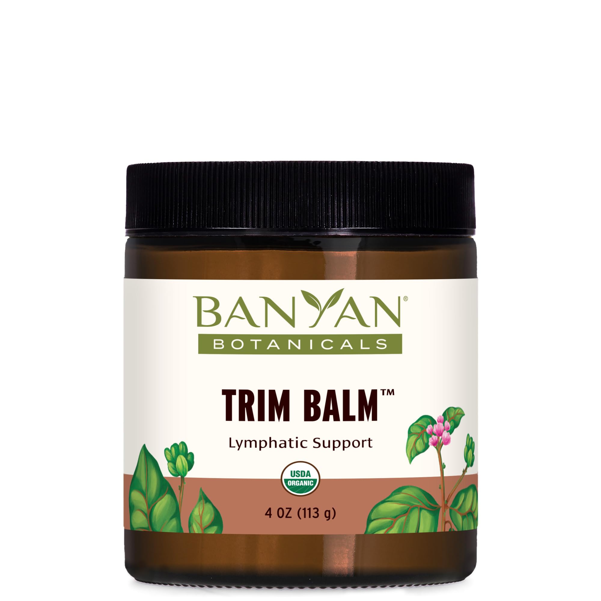 Banyan Botanicals Trim Balm - Certified Organic, 4 oz - Chitrak and Guggulu Increases Metabolism Banyan BotanicalsBuy Supplements Australia