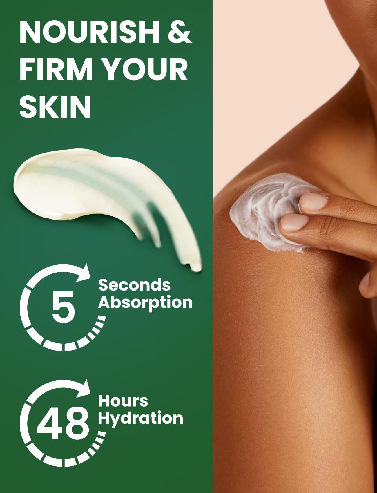 Venture Pal Topical Magnesium Cream, Highly Concentrated Magnesium Lotion | Fast-Absorbing Magnesium Moisturizing Cream with Coconut Oil, Shea Butter & Hyaluronic Acid; Suitable for Kids