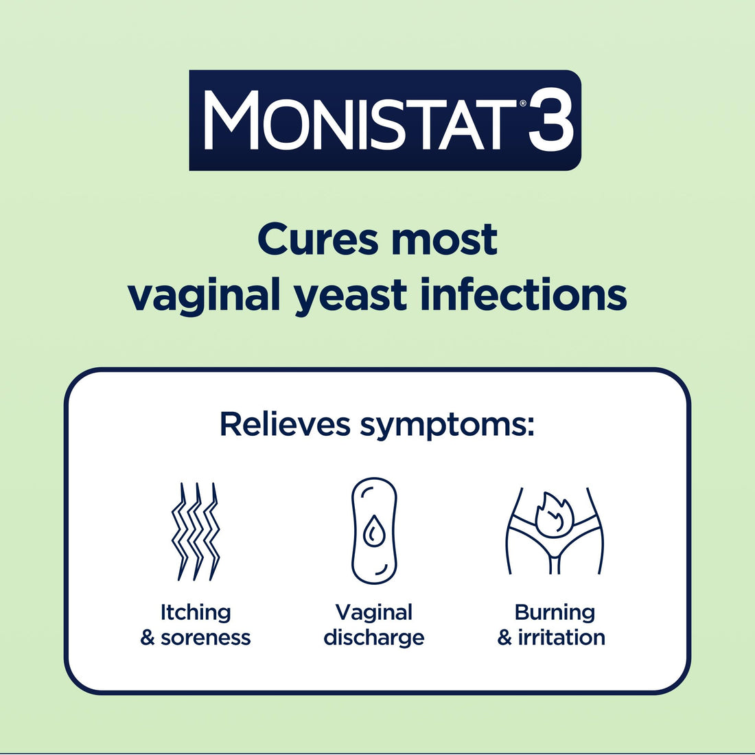 Monistat 3-Day Yeast Infection Treatment for Women, 3 Miconazole Vaginal Suppositories & External Itch Relief Cream (9g Tube) Combo Pack Monistat buy supplements Au