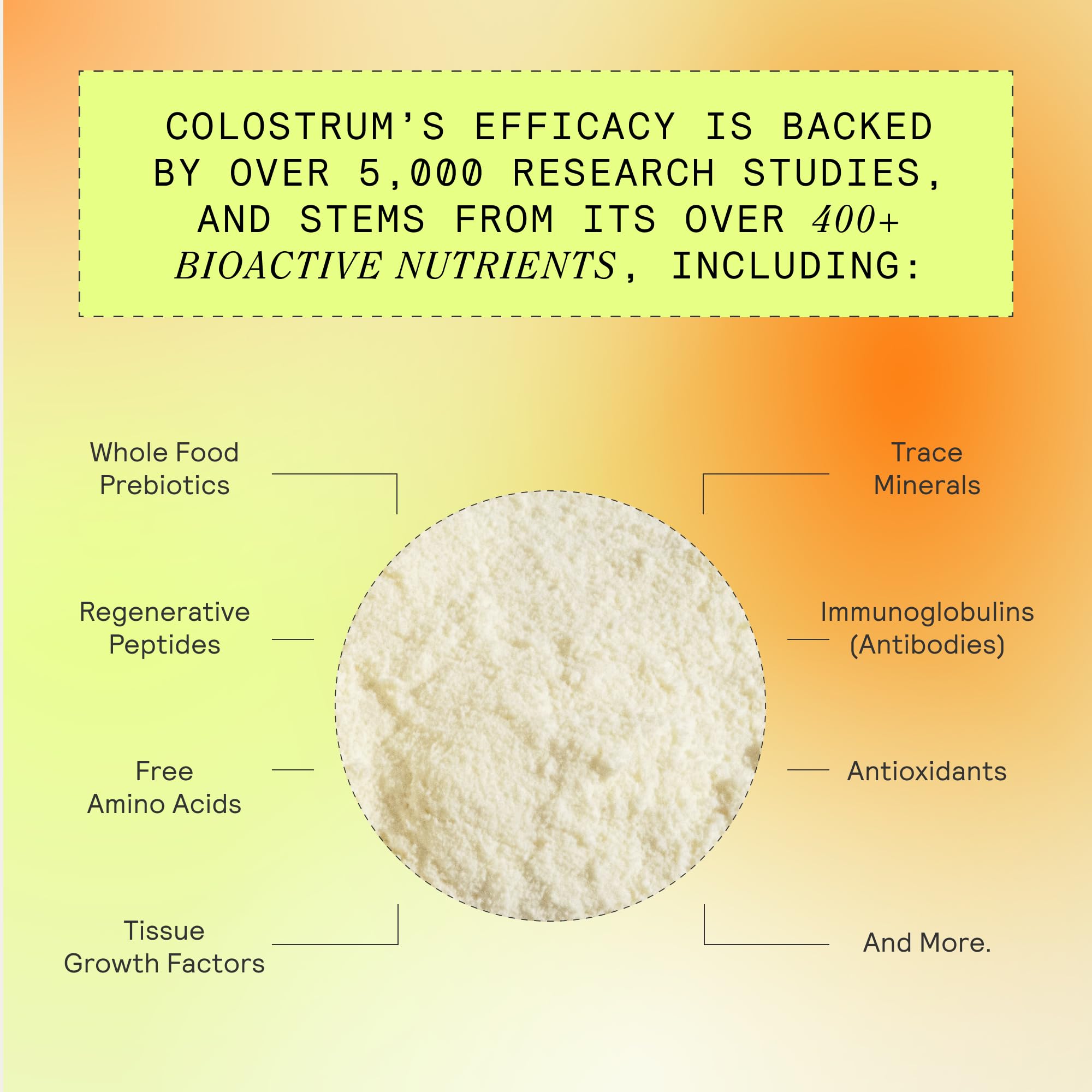 ARMRA Colostrum Powder | Vine Watermelon | Gut Health & Bloating | Skin & Hair | Immunity | Keto, Gluten & Fat-Free | 30 Servings