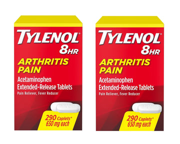 Tylenol Arthritis Pain Extended Release Tablets with Acetaminophen for Joint Pain, 290 Caplets (Pack of 2) (Package May Vary) TylenolBuy Supplements Australia